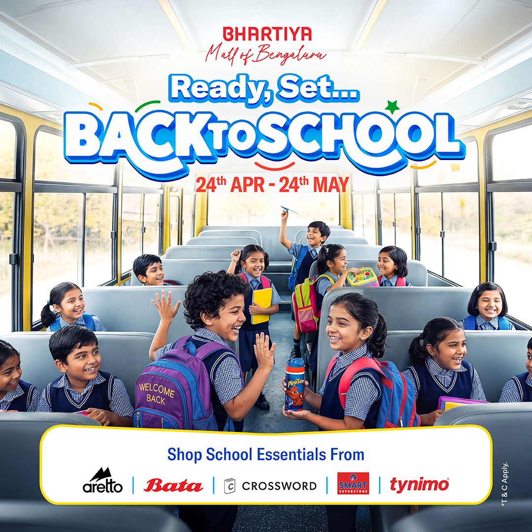 Get School-Ready with Everything Under One Roof at Bhartiya Mall of Bengaluru